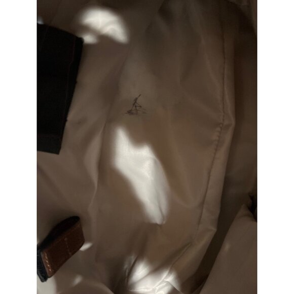 MC Marc Chantal Hobo Croco-Embossed Kayden Brown Shoulder Bag With Tassel Accent - Picture 7 of 9